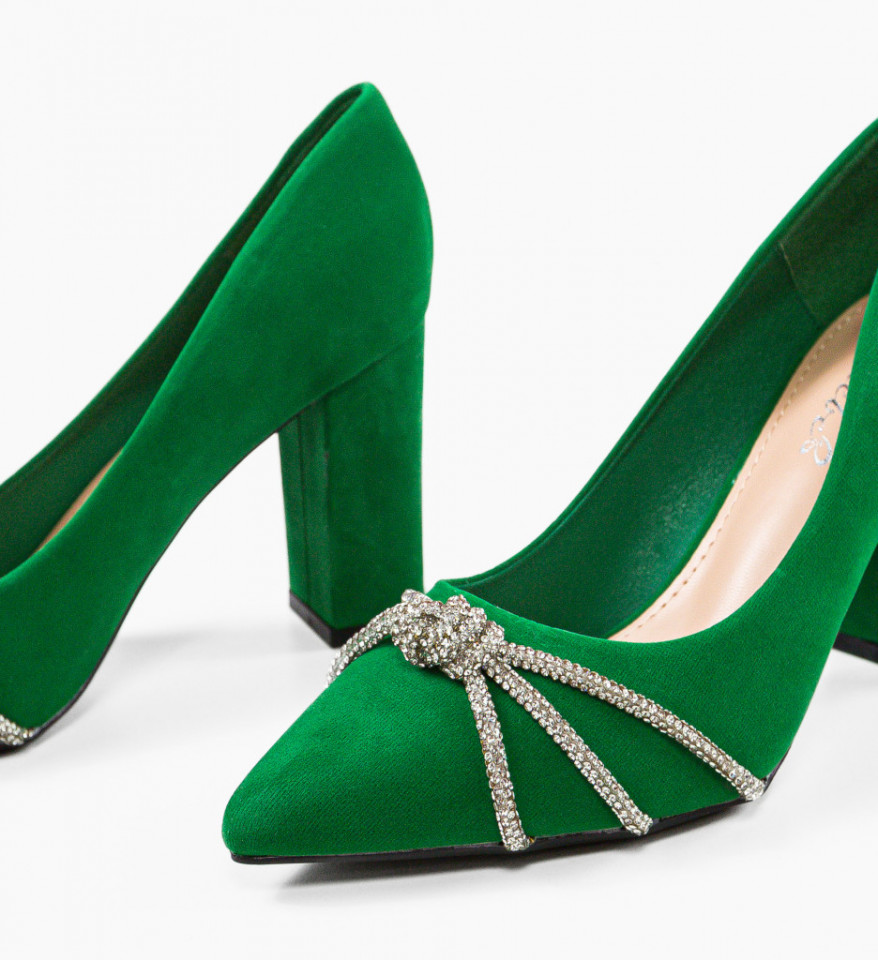 Pantofi dama Baylor Verzi - Img 3