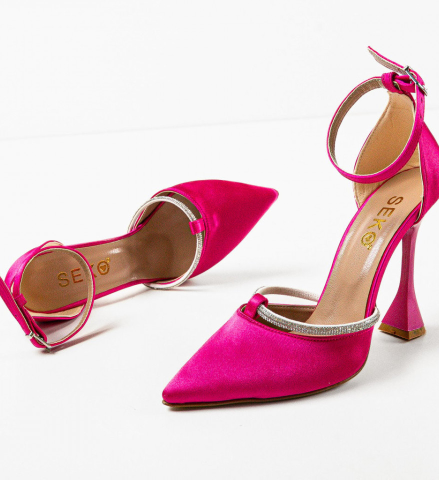 Pantofi dama Chapman Fuchsia - Img 4