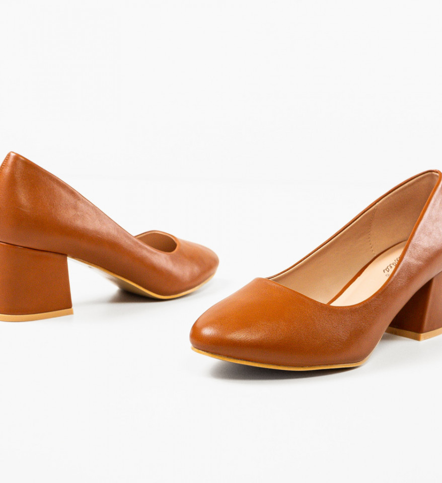 Pantofi dama Cobb Camel - Img 2