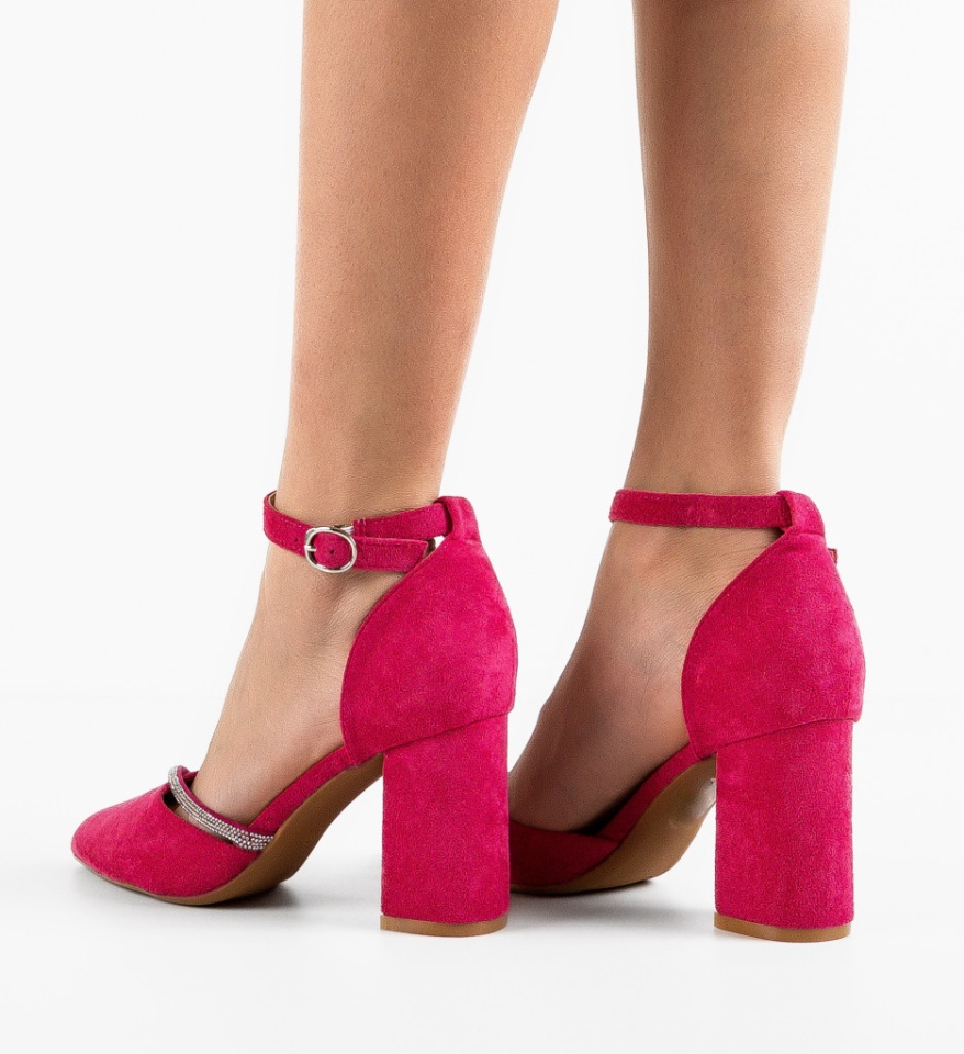 Pantofi dama Dem Fuchsia - Img 5