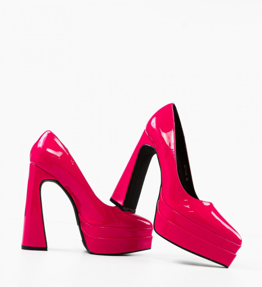 Pantofi dama Dyscarpe Fuchsia - Img 5