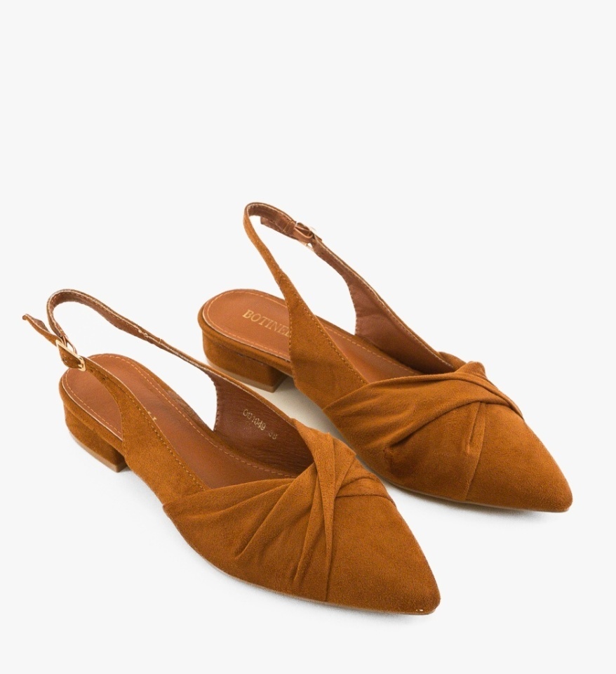 Pantofi dama Eghene Camel - Img 3