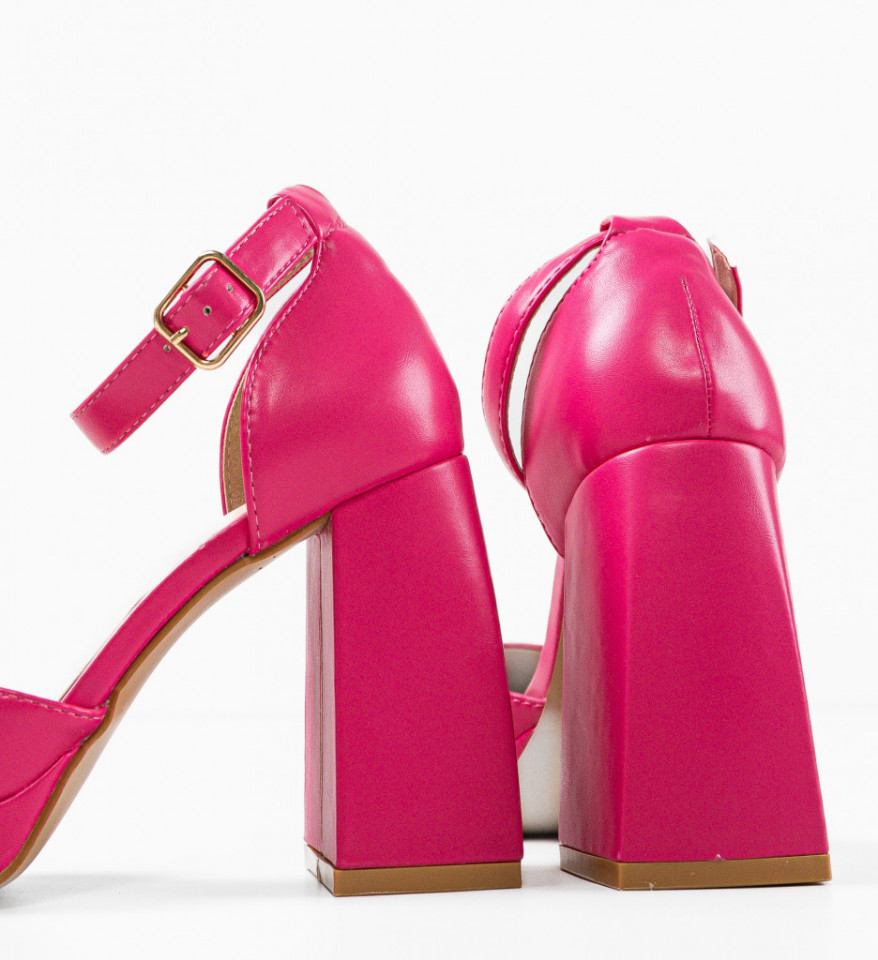 Pantofi dama Flynn Fuchsia - Img 4