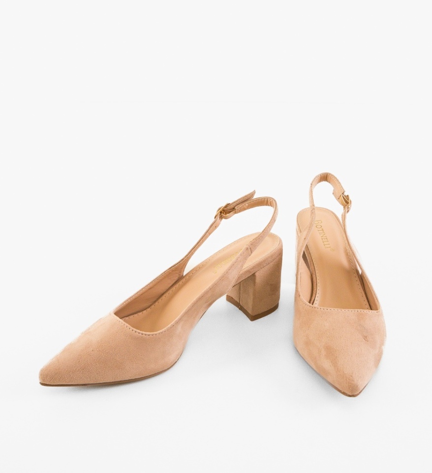 Pantofi dama Gally Bej - Img 2