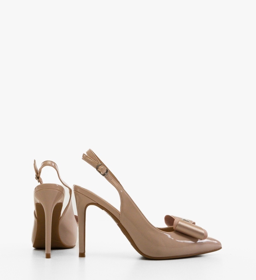 Pantofi dama Gift Nude - Img 2