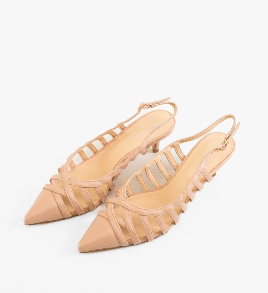 Pantofi dama Glass Roz - Img 2