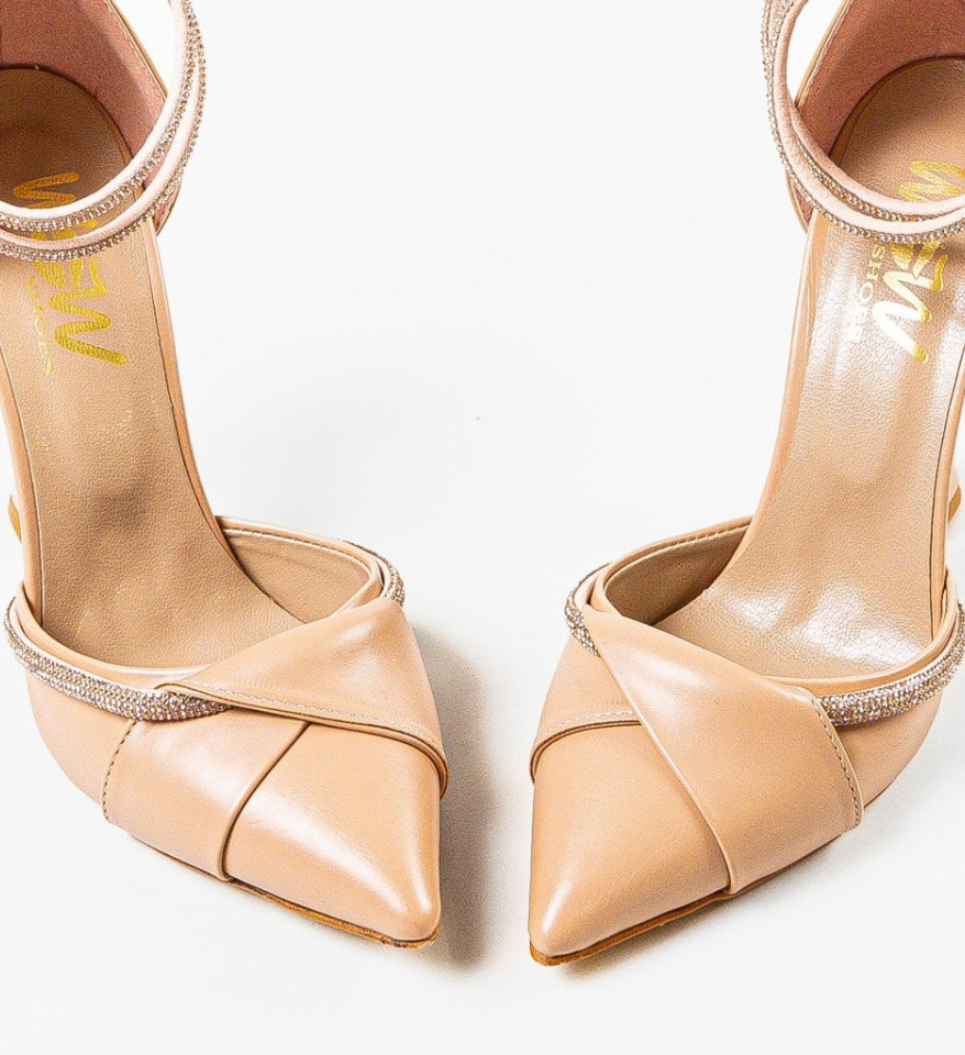 Pantofi dama Guof Nude - Img 3