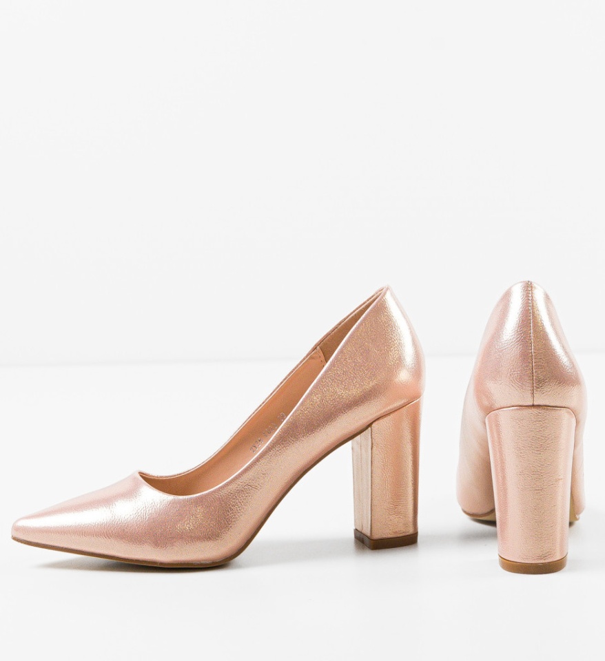 Pantofi dama Haney Bronze - Img 11