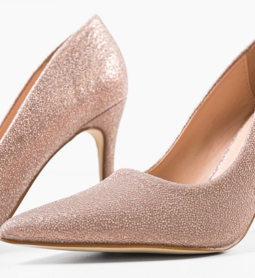 Pantofi dama Howe Bronze - Img 3