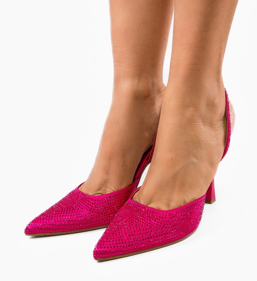 Pantofi dama Josian Fuchsia - Img 5