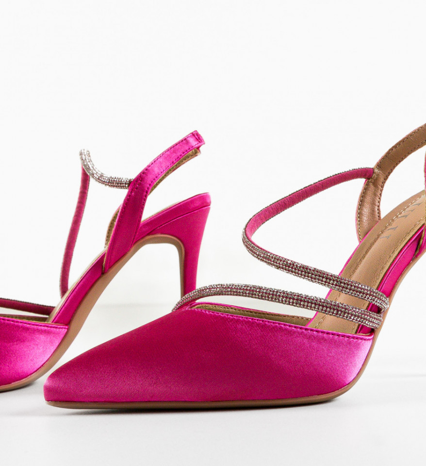 Pantofi dama Khan Fuchsia - Img 4