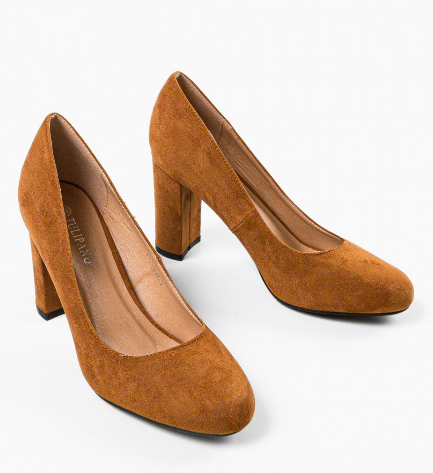 Pantofi dama Kian Camel - Img 10