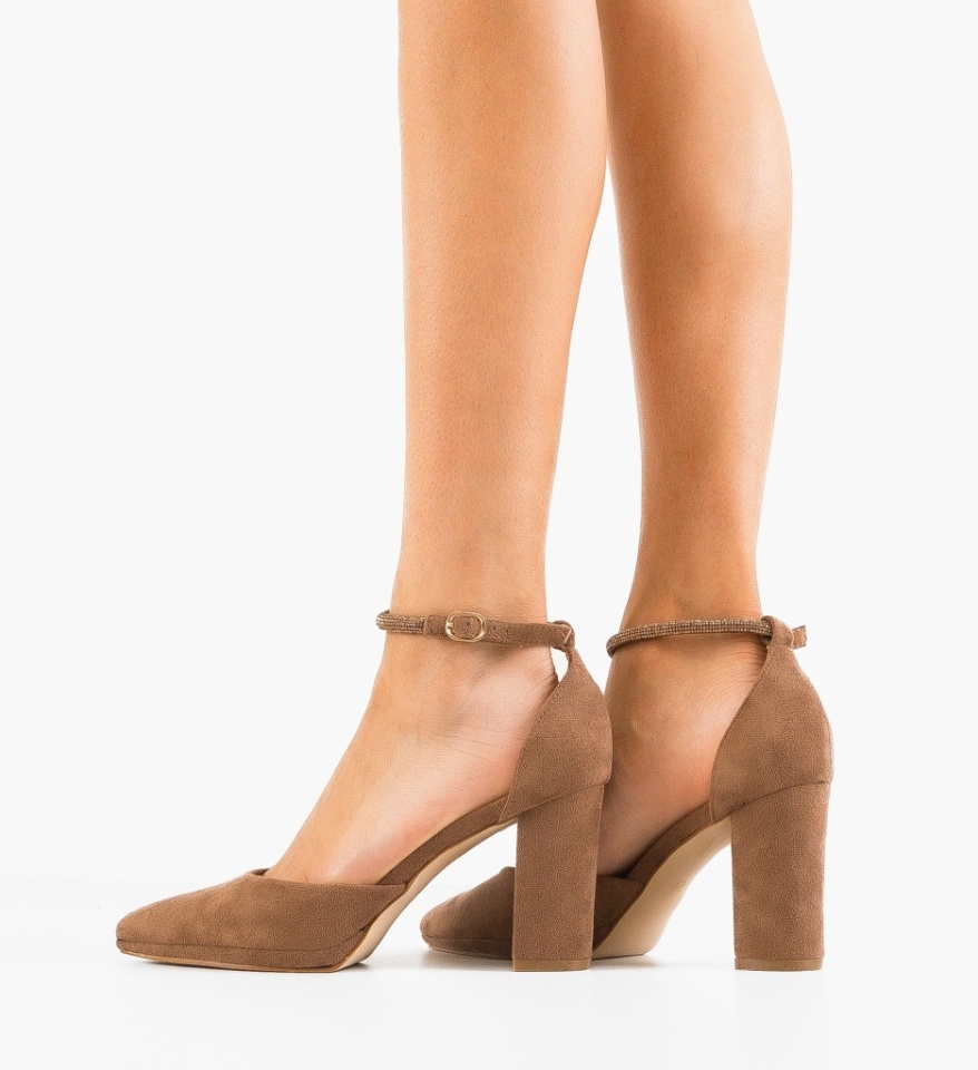 Pantofi dama Kobe Khaki - Img 5
