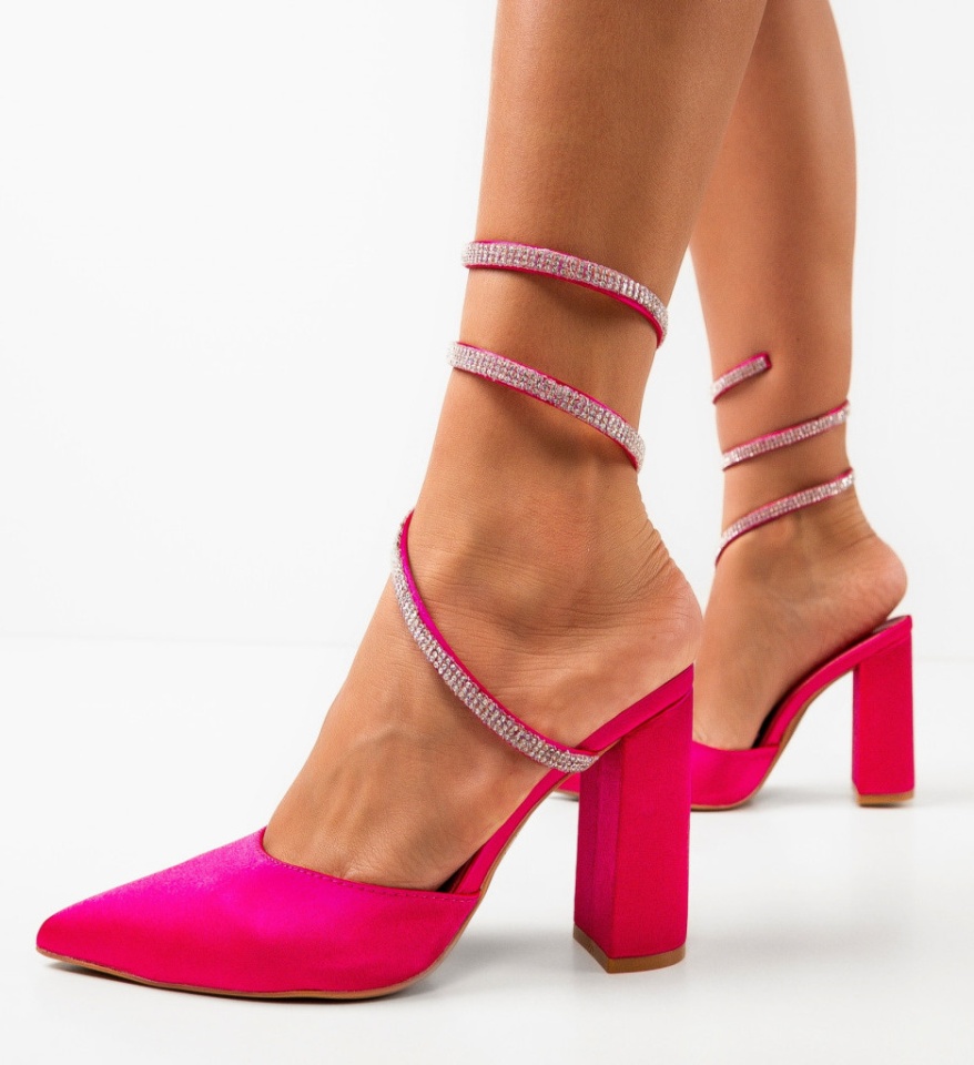 Pantofi dama Lhamo Fuchsia - Img 5