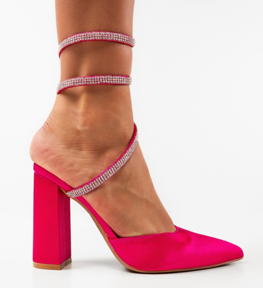 Pantofi dama Lhamo Fuchsia - Img 7