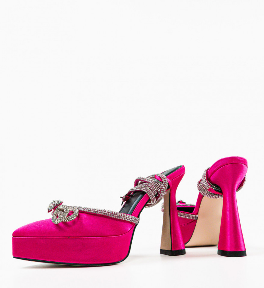 Pantofi dama Mariette Fuchsia - Img 4