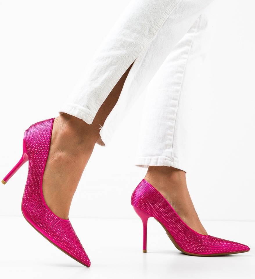 Pantofi dama Maritta Fuchsia - Img 6