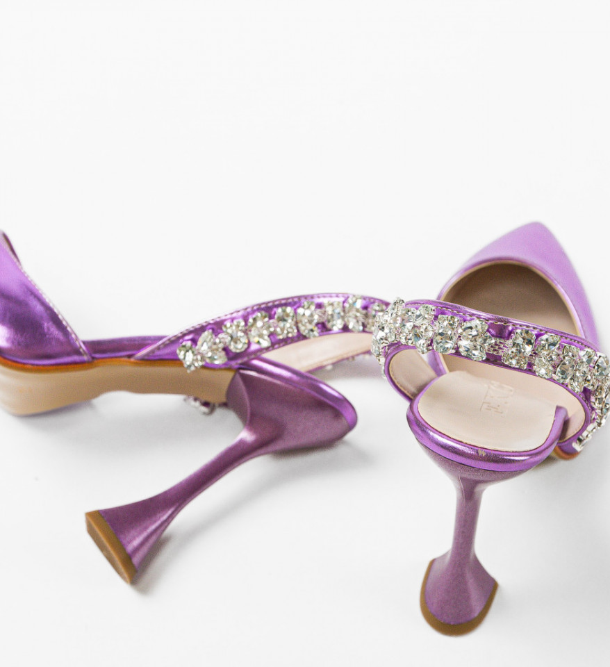 Pantofi dama Metiks Fuchsia 2 - Img 4