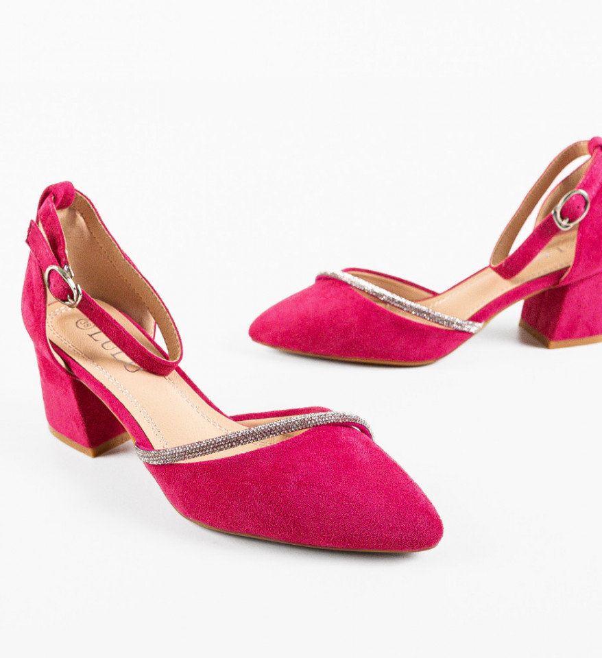 Pantofi dama Pamela Fuchsia - Img 2