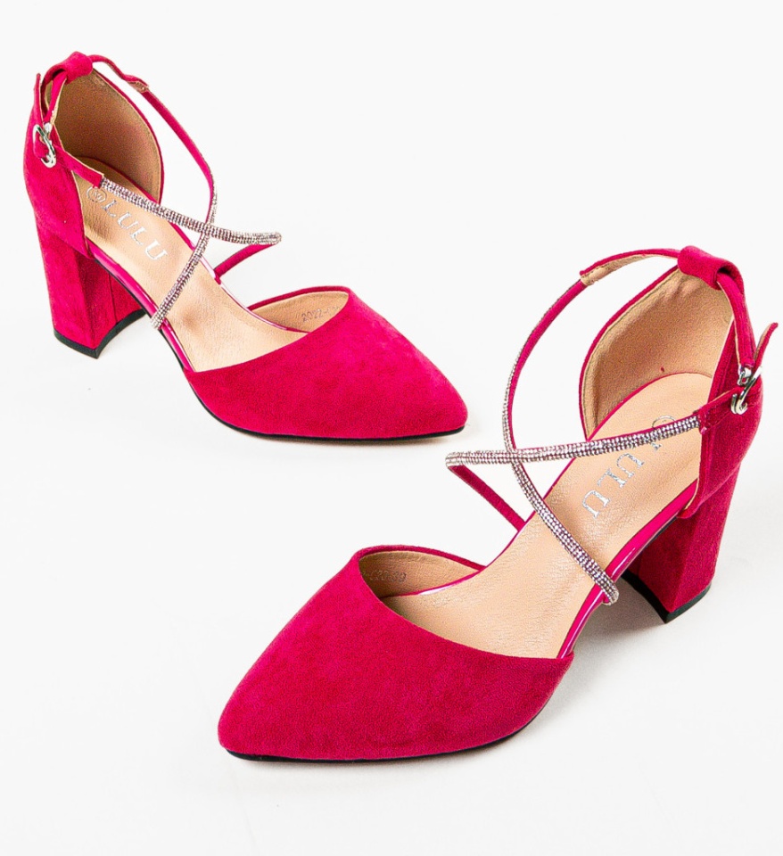 Pantofi dama Saekya Fuchsia - Img 8