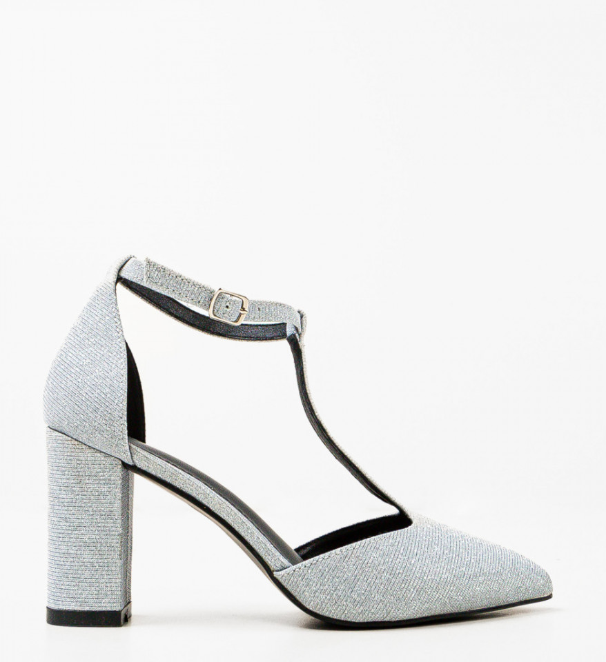 Pantofi dama Select Argintii