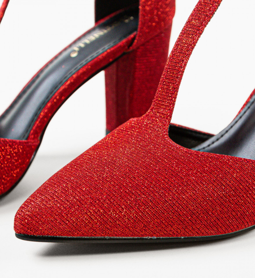 Pantofi dama Select Grena - Img 3