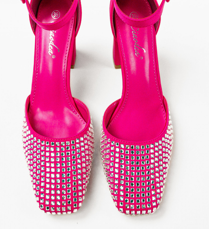 Pantofi dama Seymour Fuchsia - Img 4