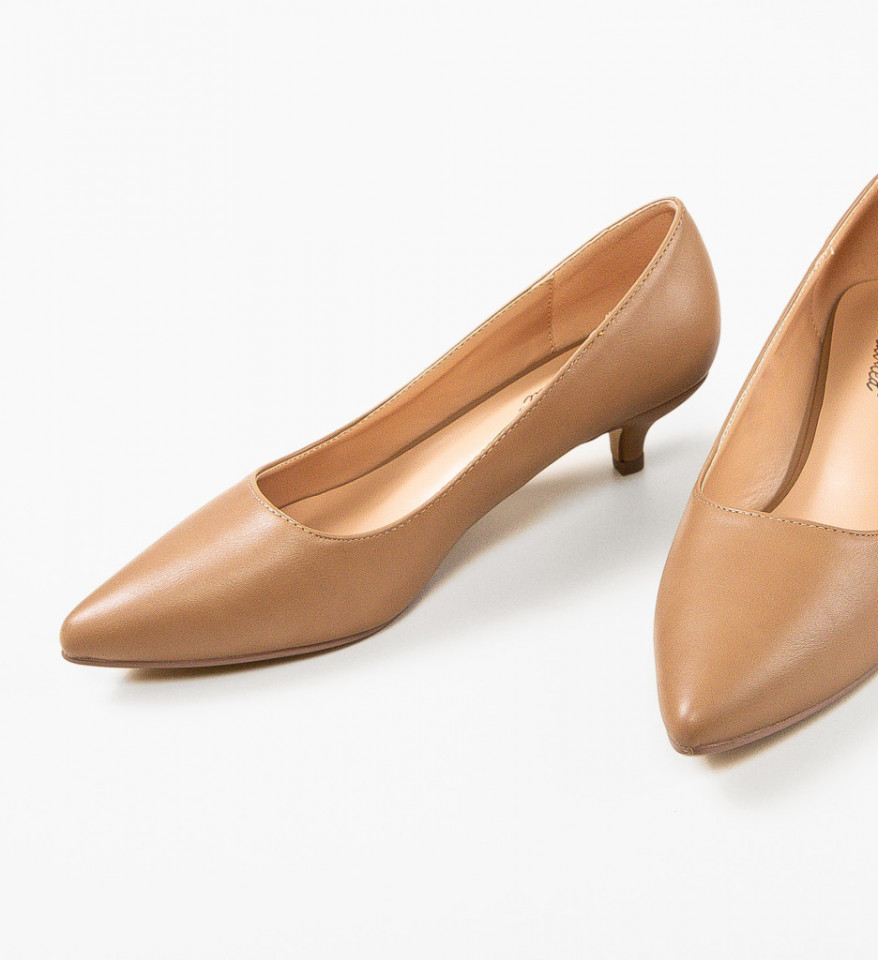 Pantofi dama Shaff Khaki - Img 2