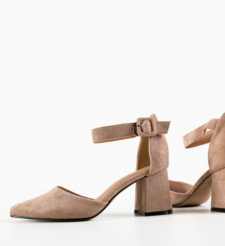 Pantofi dama Shard Bej - Img 2