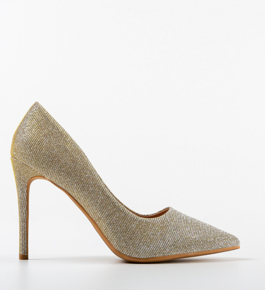 Pantofi dama Sharp Aurii