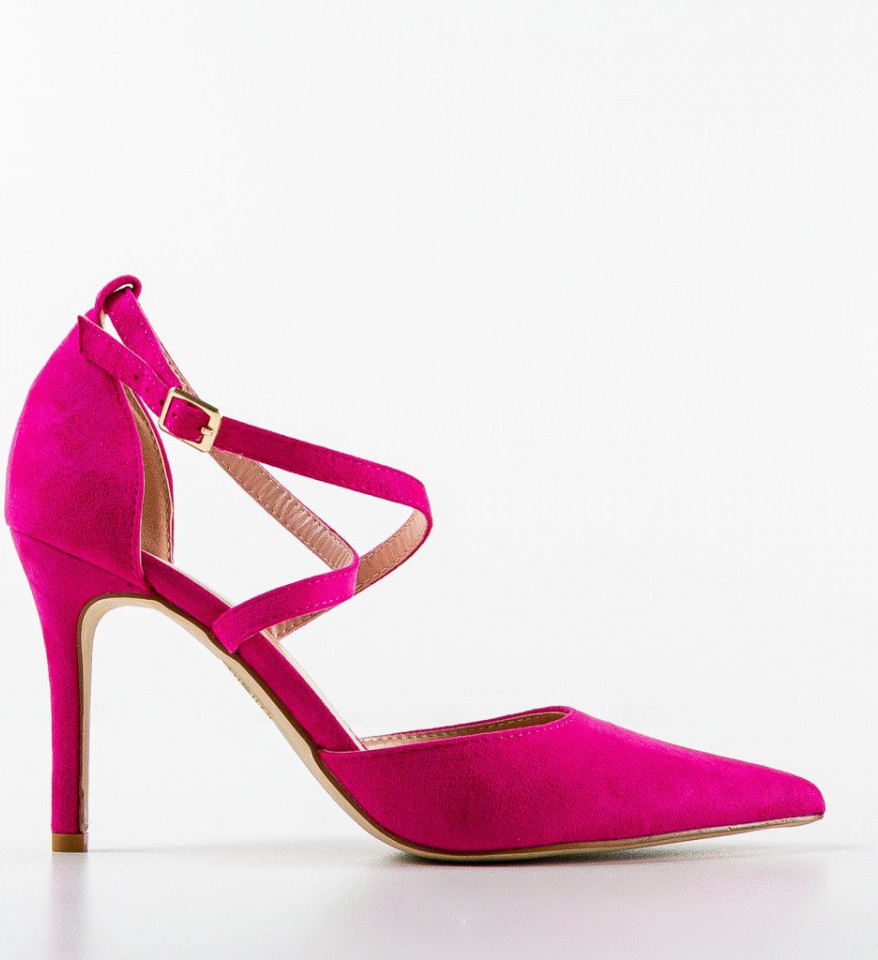 Pantofi dama Spatio Fuchsia
