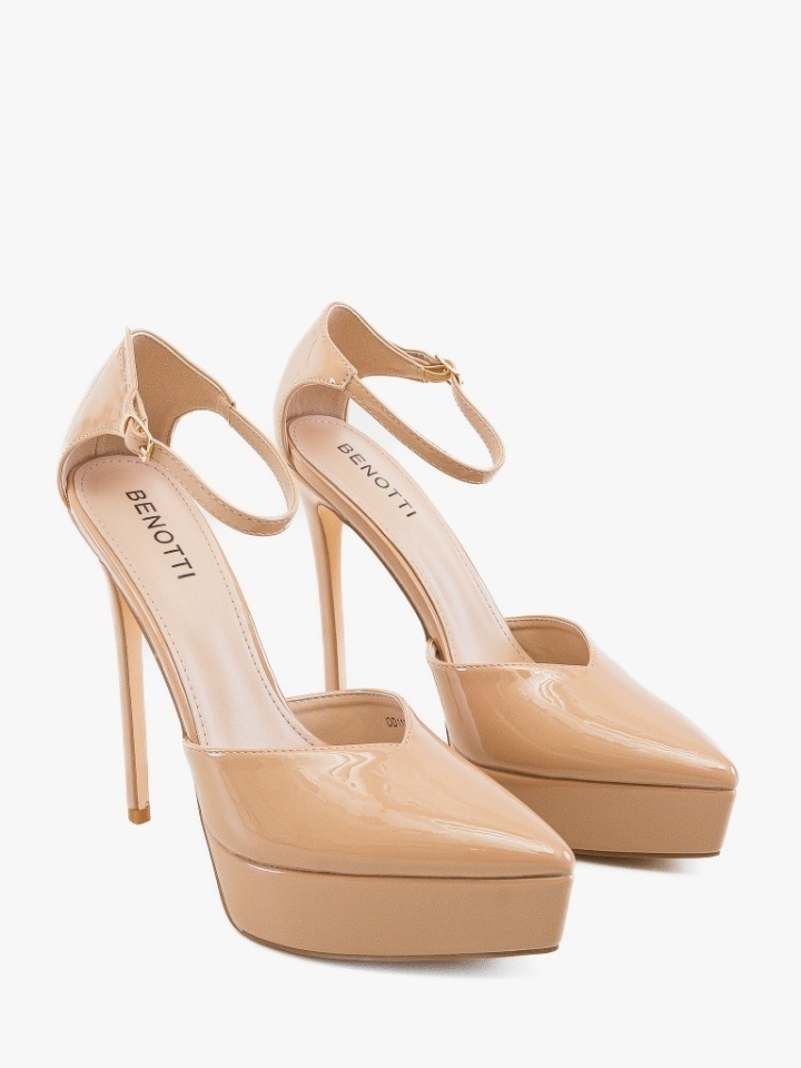 Pantofi dama Sultos Bej - Img 2