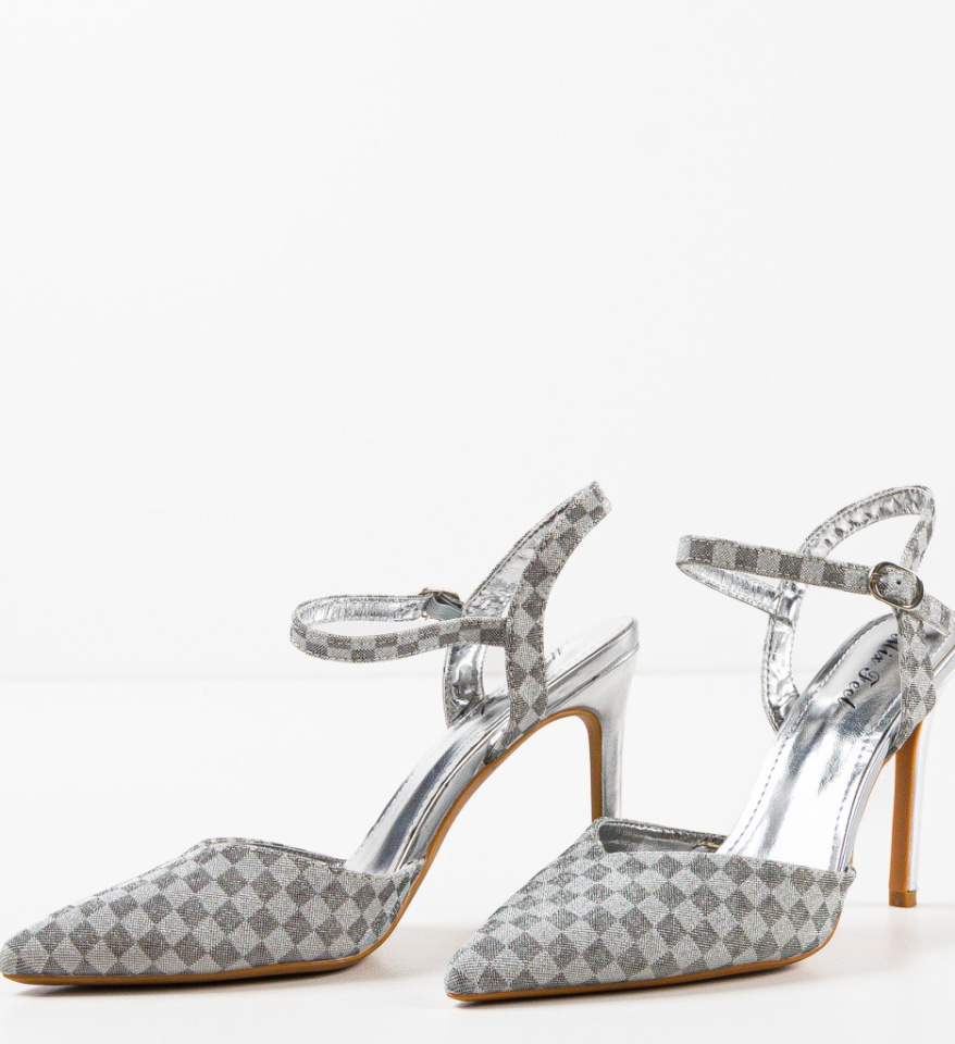 Pantofi dama Valborg Gri - Img 2