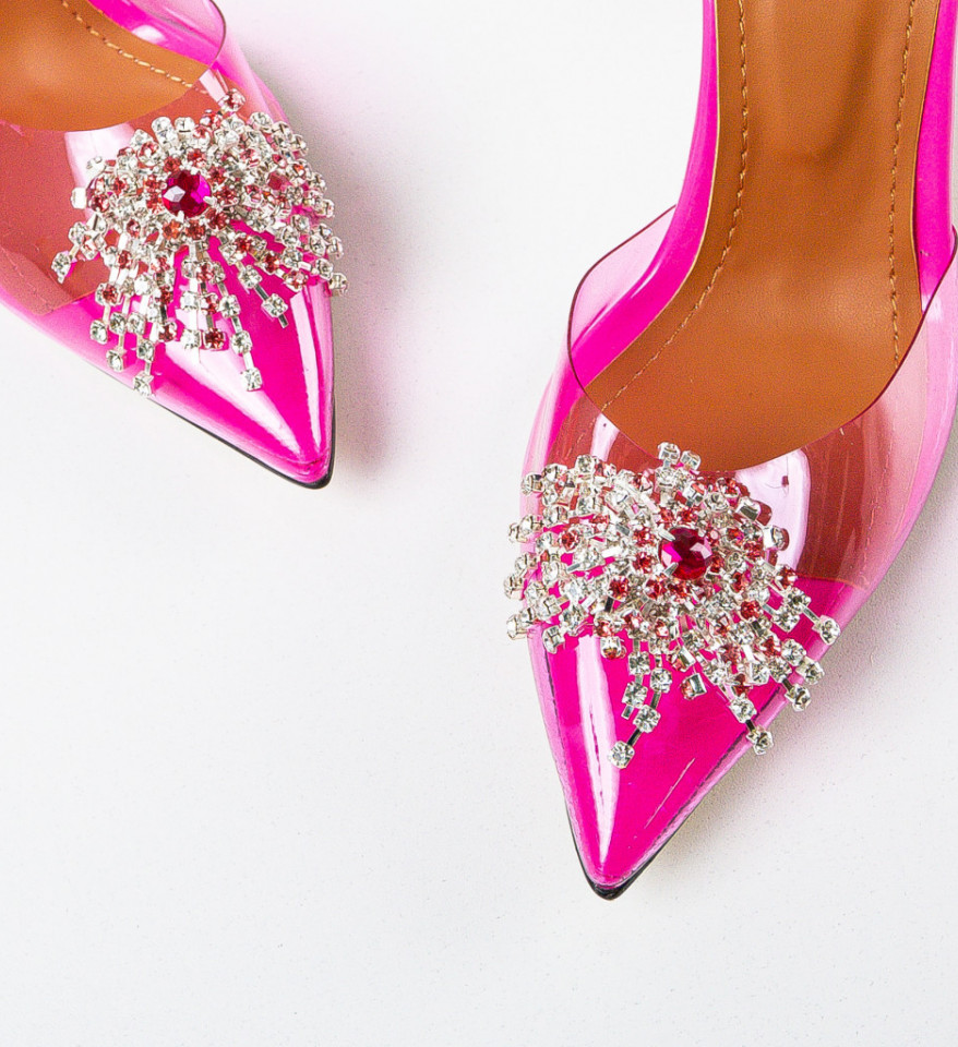 Pantofi dama Zanagama Fuchsia - Img 2