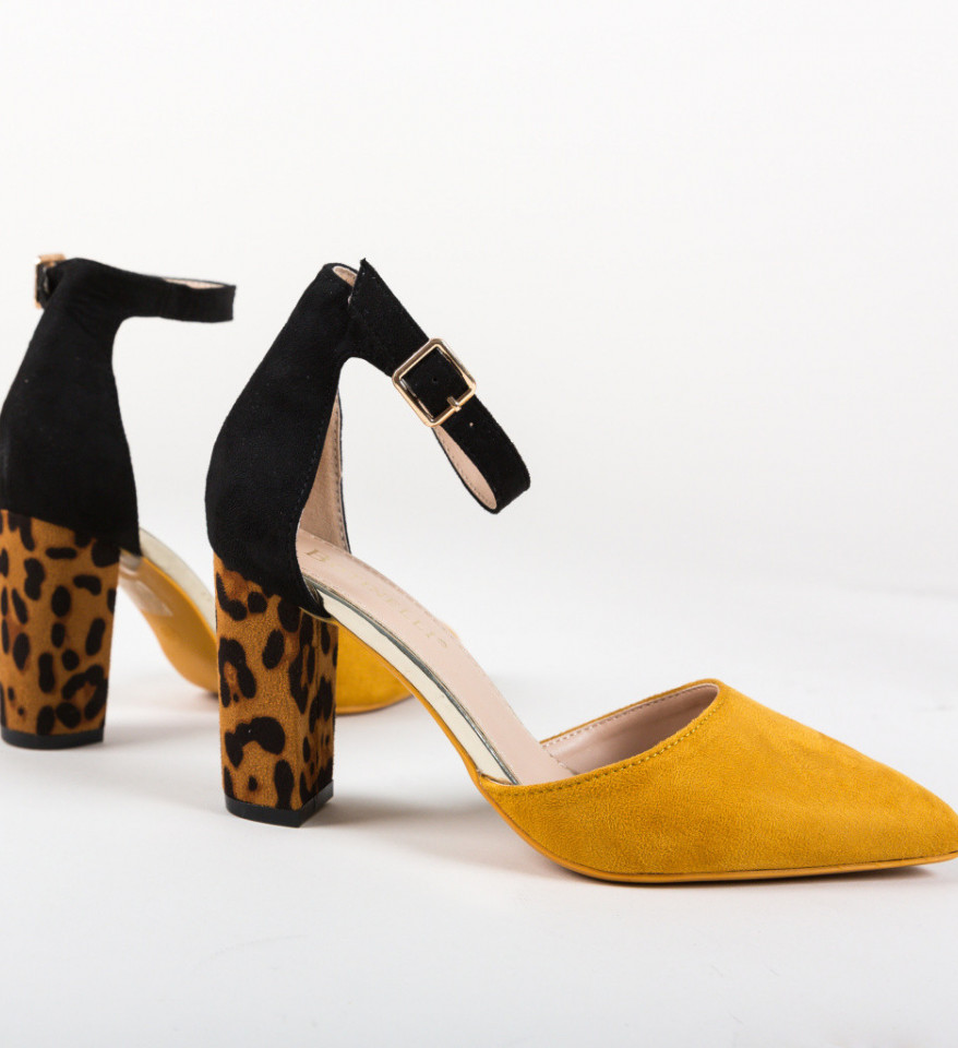 Pantofi Kory Galbeni - Img 3