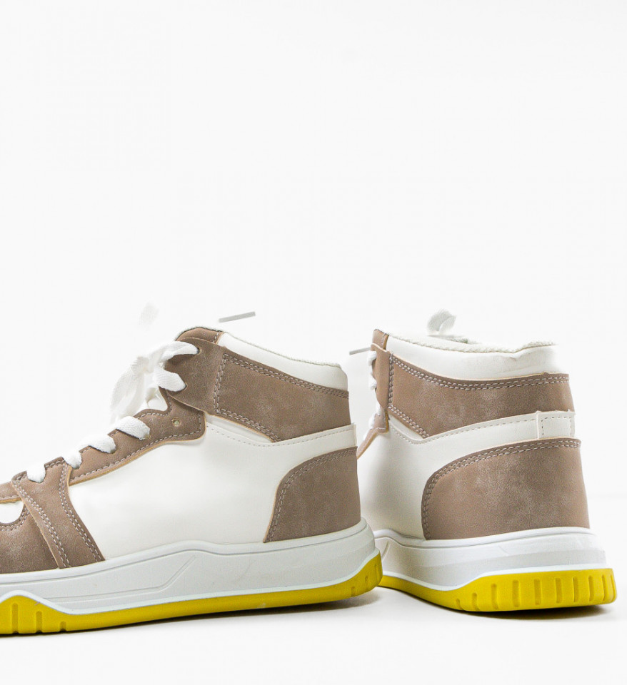 Pantofi Sport Abbey Khaki - Img 4