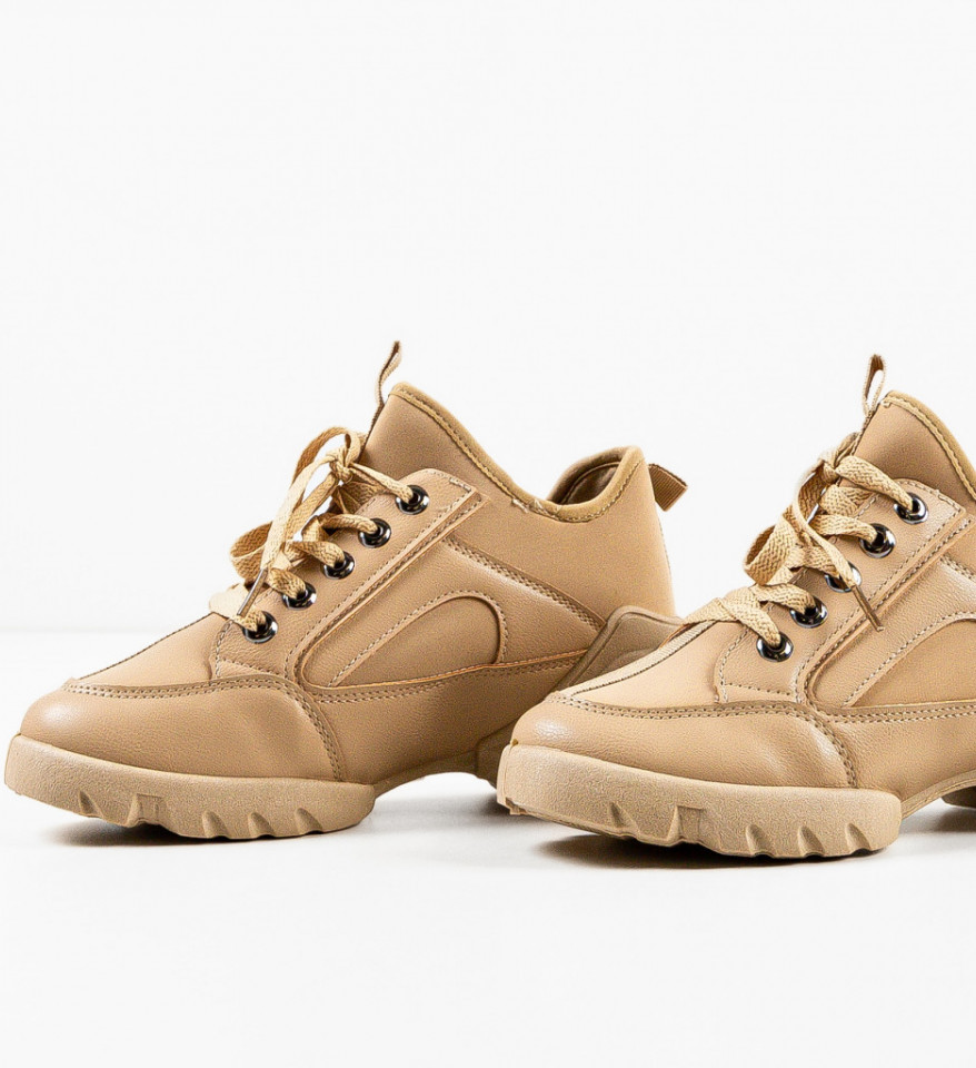 Pantofi sport dama Francis Khaki - Img 2