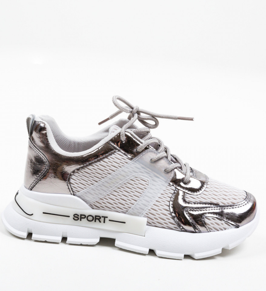 Pantofi Sport Lucian Gri - Img 4