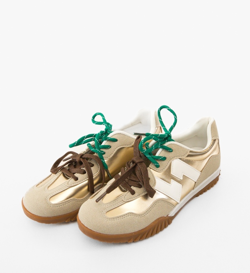 Pantofi Sport Velma Aurii - Img 2