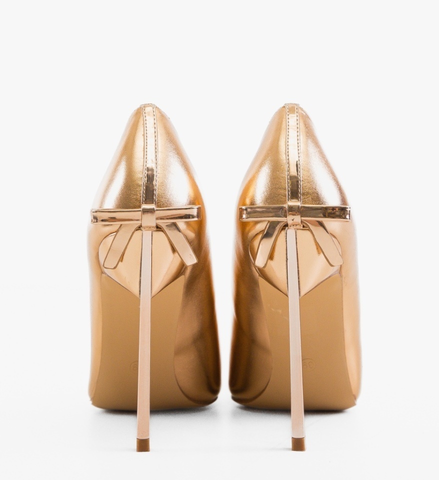 Pantofi stiletto dama Dundy Roze - Img 3