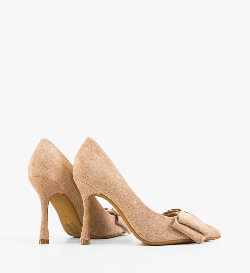 Pantofi stiletto dama Lester Bej - Img 4