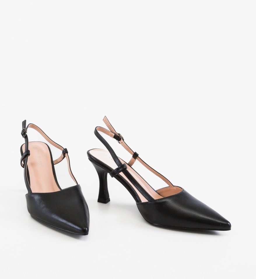 Pantofi stiletto dama Nilop Negri - Img 4