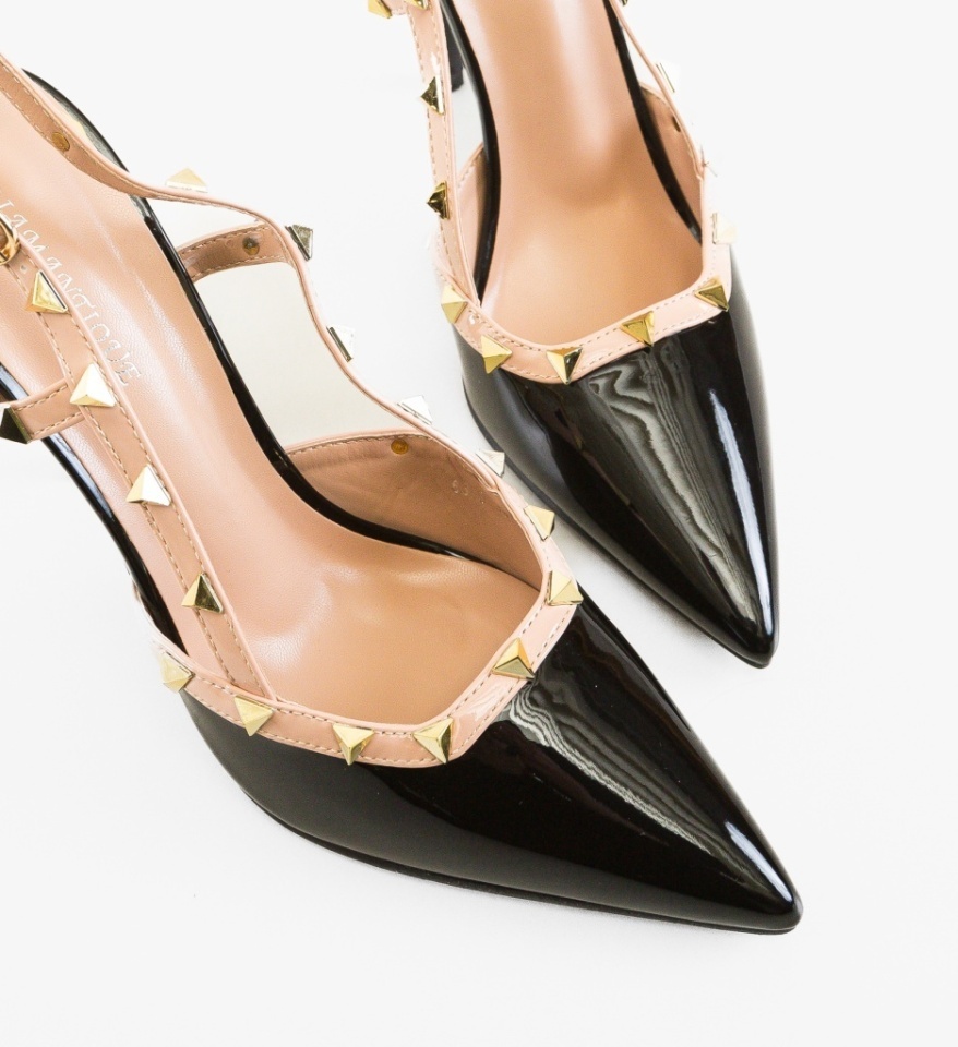 Pantofi stiletto dama Tynno Negri - Img 4