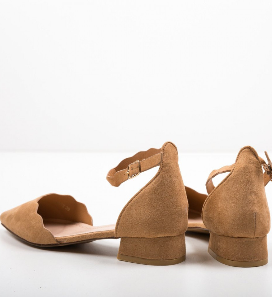 Pantofi Wood Camel - Img 5