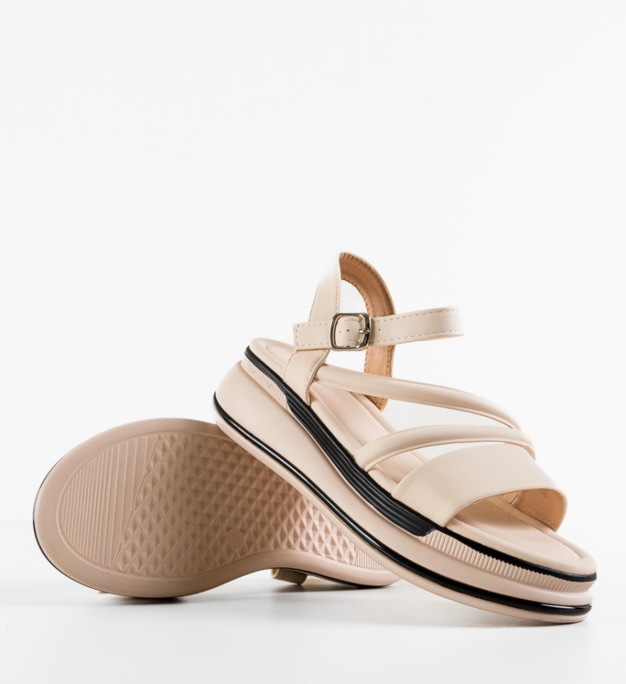 Platforme dama Tubas Bej - Img 2