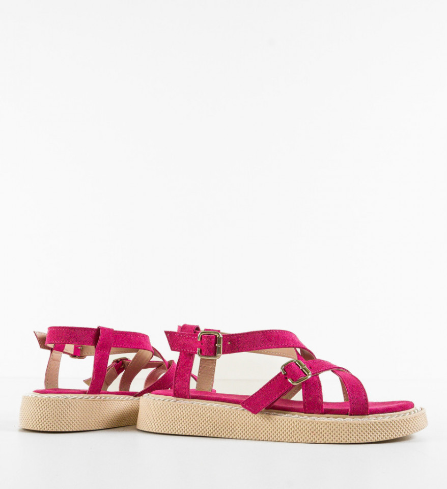 Sandale dama Bekaha Fuchsia - Img 2