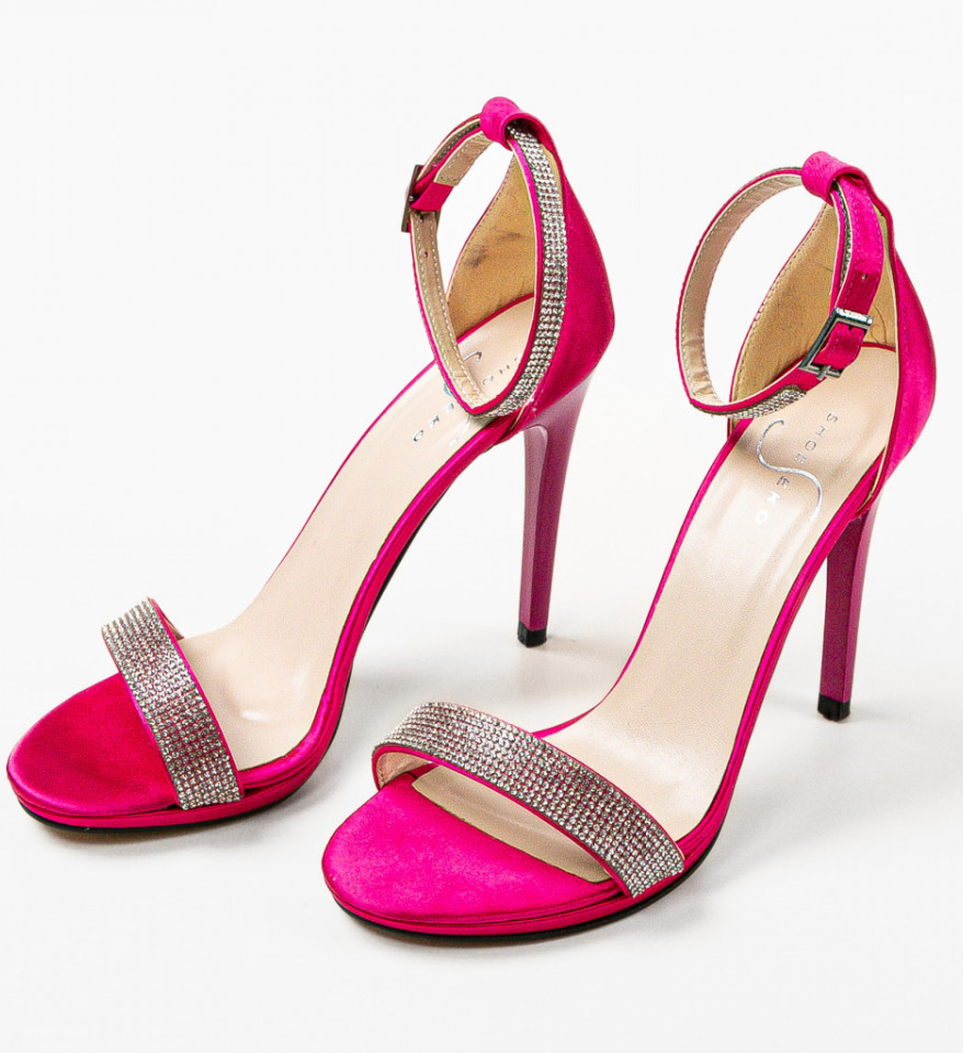 Sandale dama Cincil Fuchsia 2 - Img 3