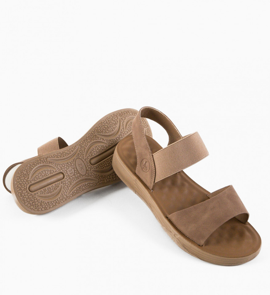 Sandale dama Crescen Khaki - Img 3