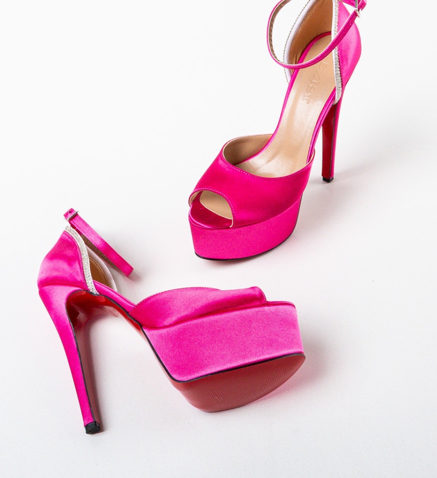 Sandale dama Ketta Fuchsia - Img 3