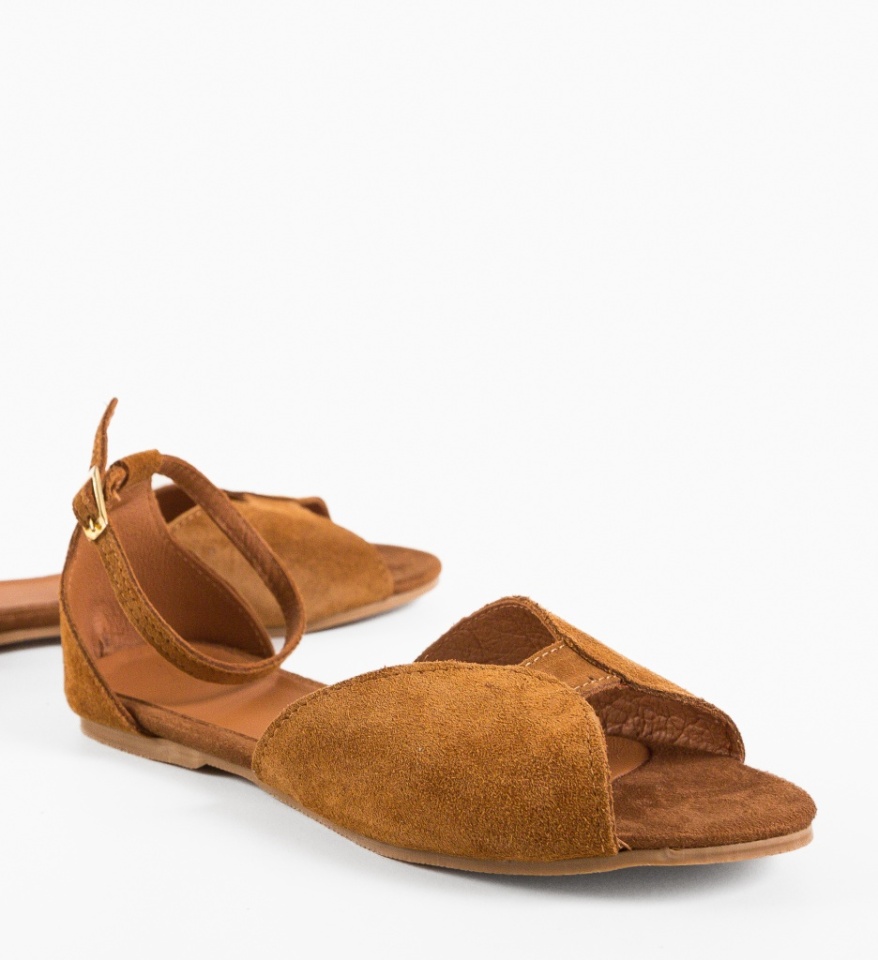 Sandale dama Makere Camel - Img 2